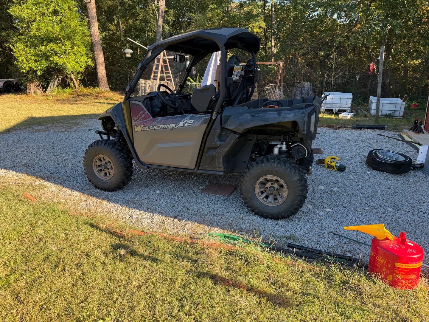 Customer photo review of 2" Lift Kit — Yamaha Wolverine X2/X4 850 (2018+)