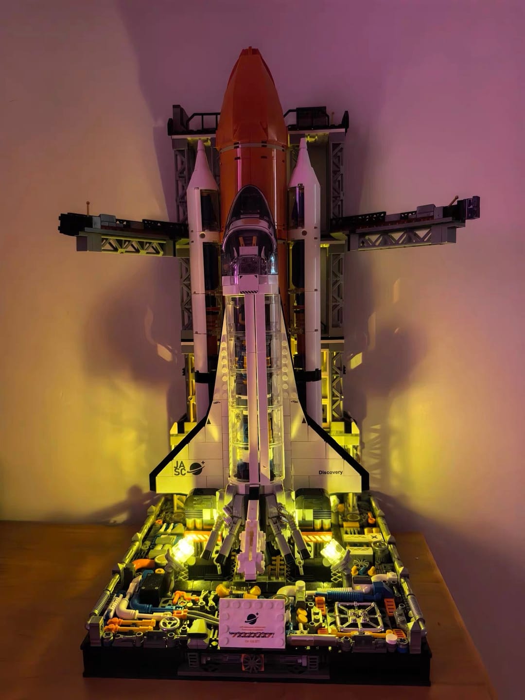 Customer photo review of Space Shuttle Building Blocks Kit 2,226 Pcs NASA-Inspired Model STEM Space Toy