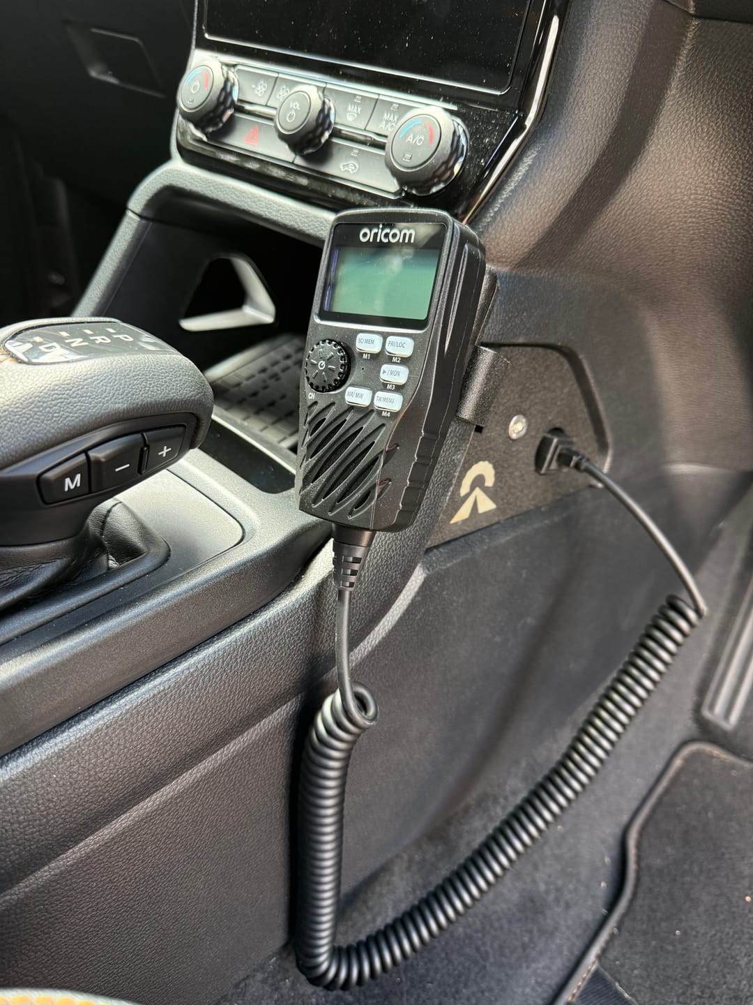 Customer photo review of UHF Handpiece Mount - Ford Ranger NextGen & Super Duty & Everest - Centre Console