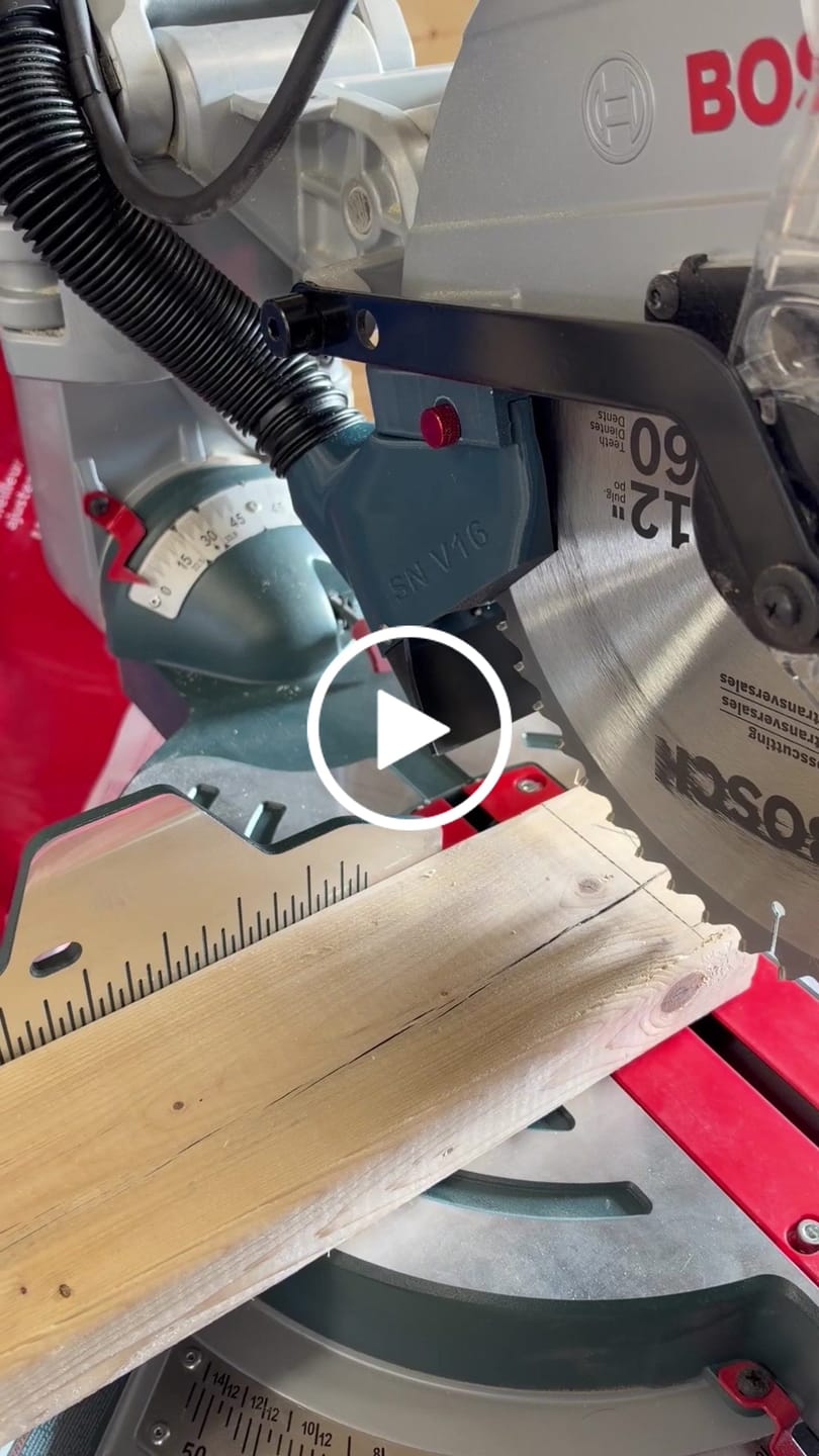 Customer video review of Dust Collection Chute for Bosch Axial Glide Miter Saw