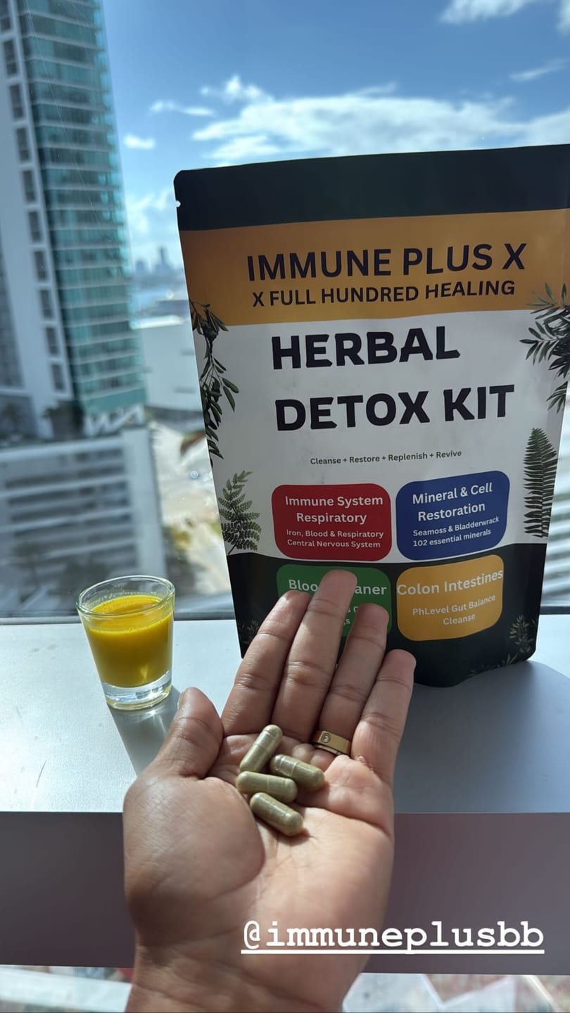 Customer photo review of Immune Plus Herbal Revival Kit | 4-Pack Wildcrafted Capsule Blend