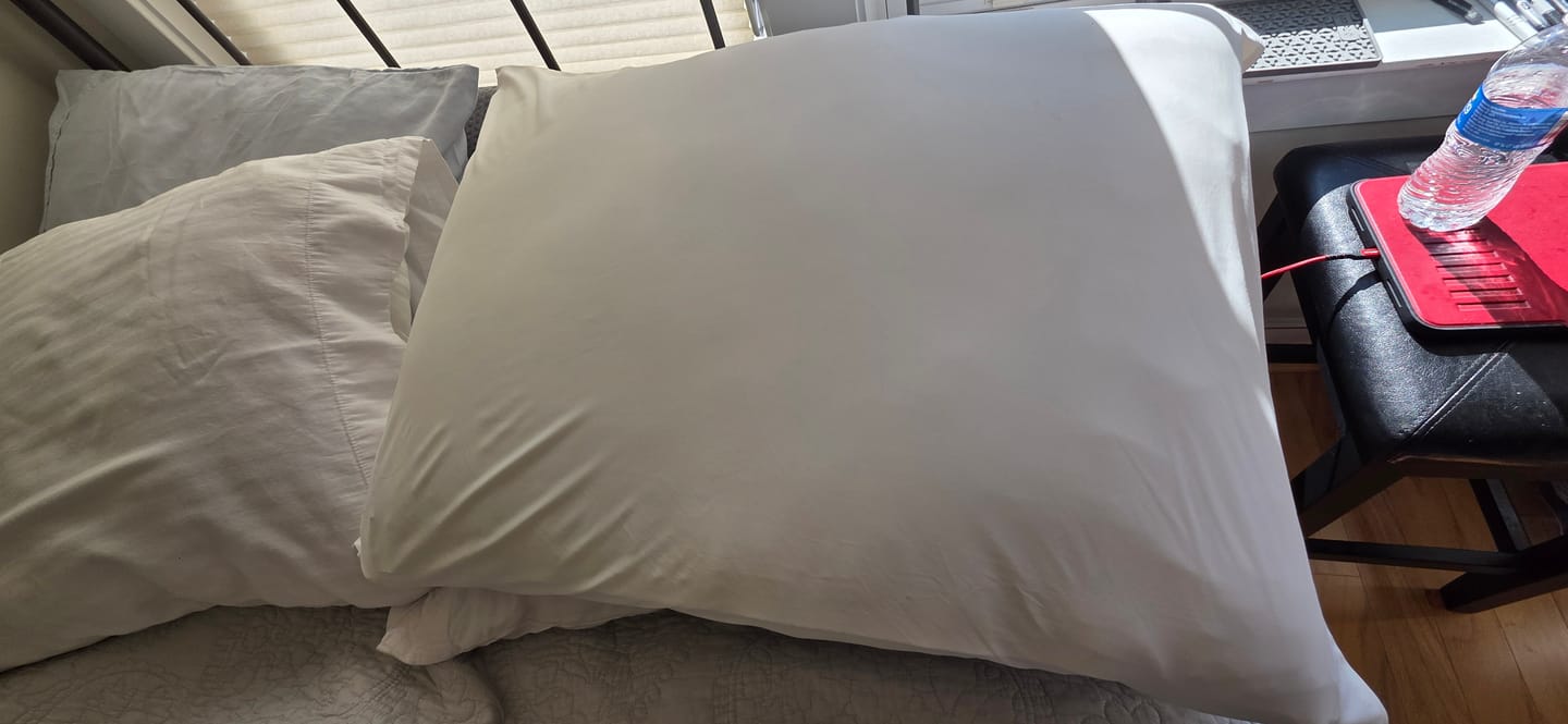 Customer photo review of Cooling Pillowcases (2-Pack)