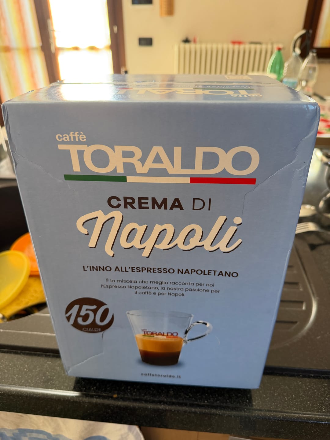 Customer photo review of Caffè Toraldo - 150 Cialde - Crema di Napoli