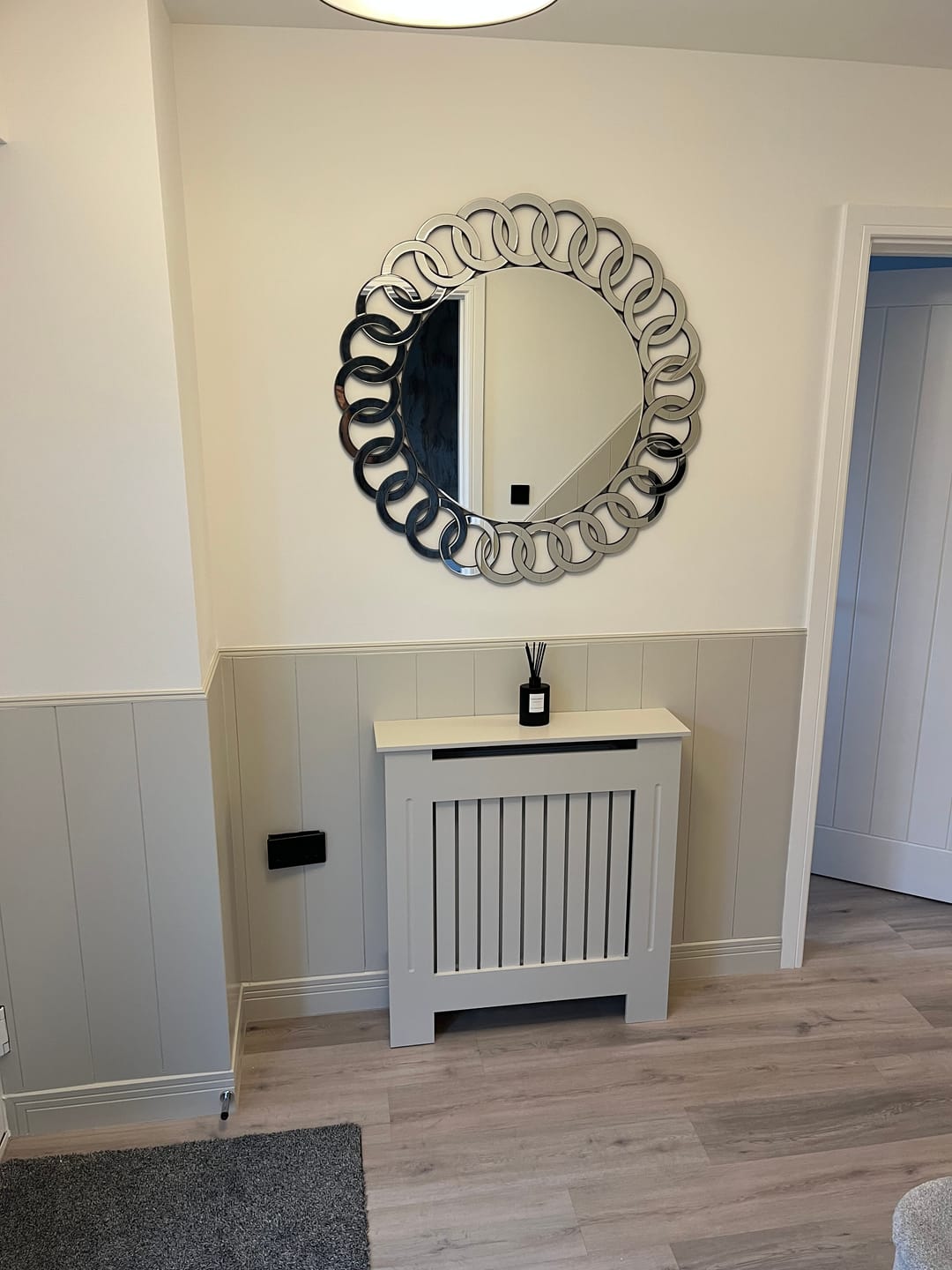 Customer photo review of Wide Tongue & Groove Wall Panels