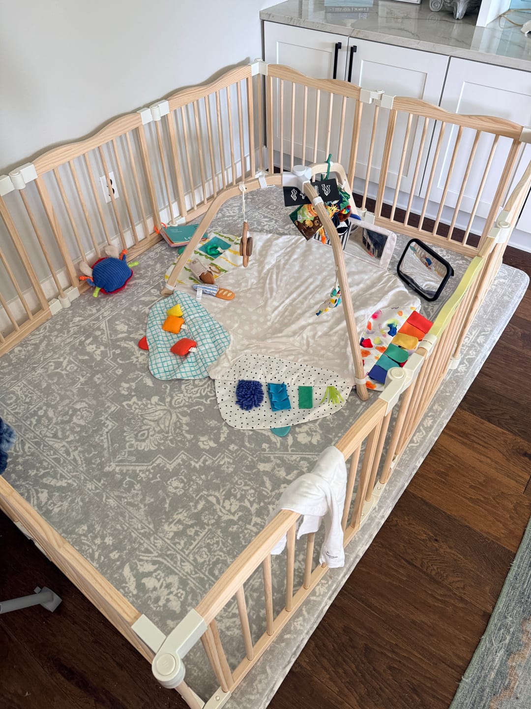 Customer photo review of Designer Relax Mat - 1.4" Thick Foam Base