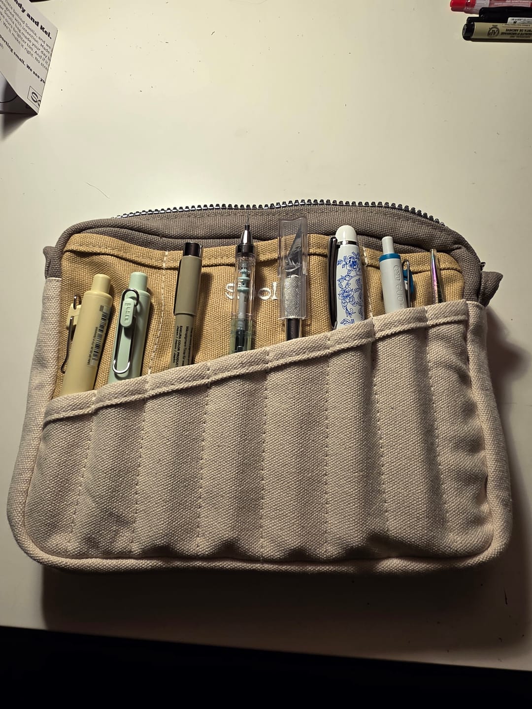 Customer photo review of Soolla Studio Pouch, Driftwood