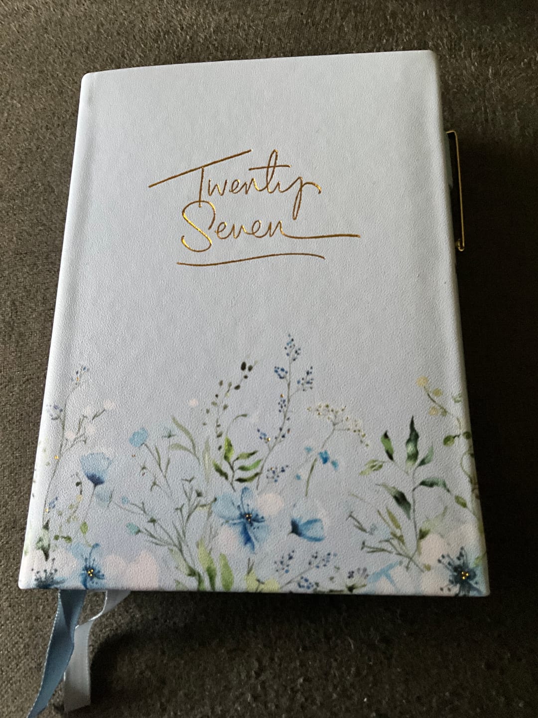 Customer photo review of 2027 Pocket Planner - Bluebelle