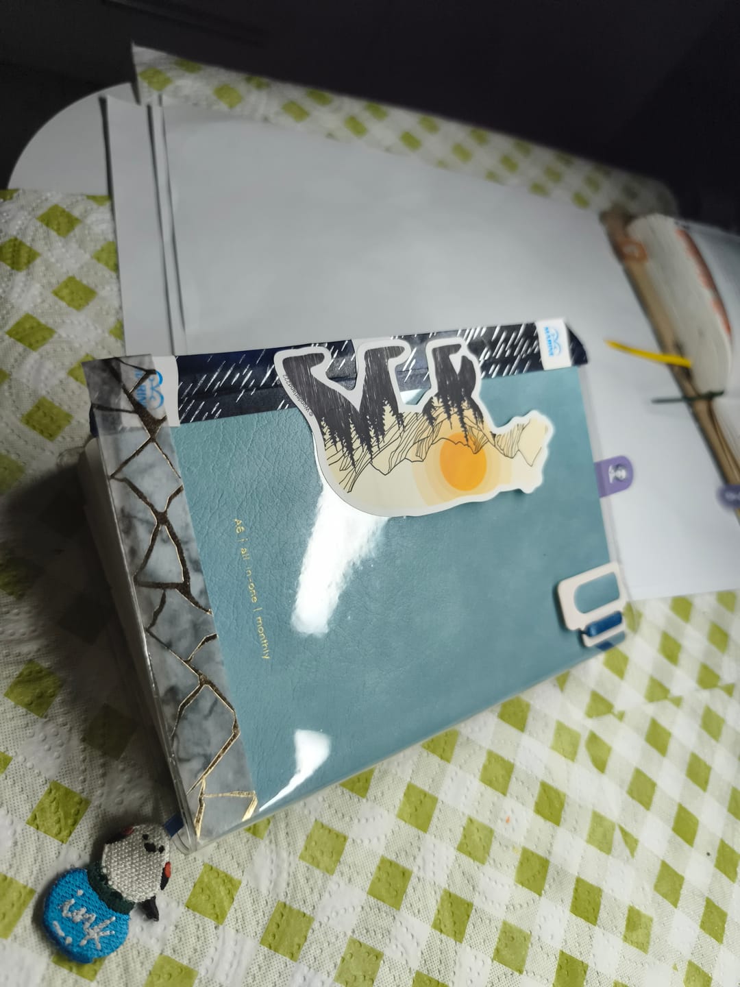 Customer photo review of PRE-ORDER | 2027 A6 Monthly Planner | Wonderland 222