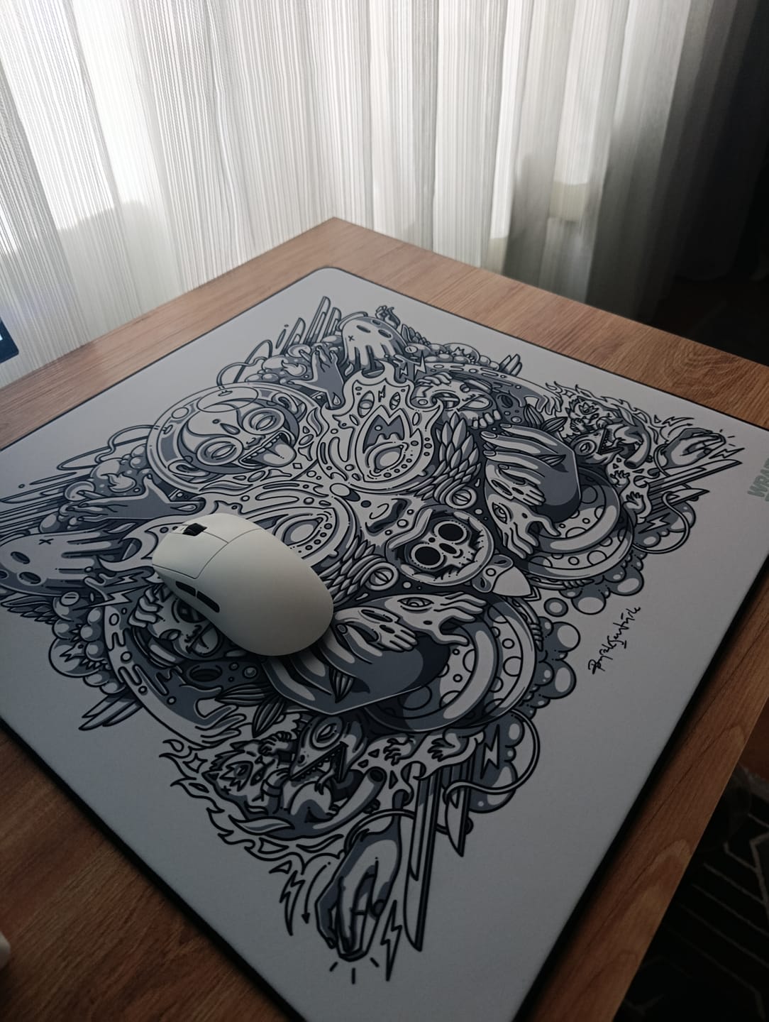 Customer photo review of Wraith Spirit of Aim Pro Mousepad