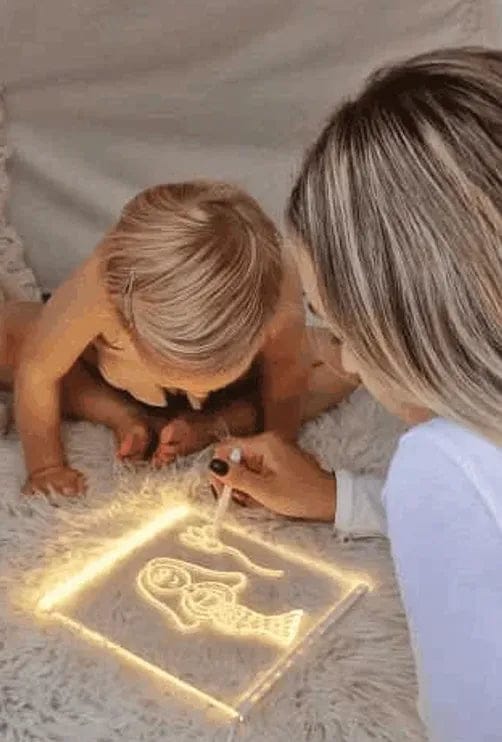 Customer photo review of LumiDraw™ Pizarra Led Mágica