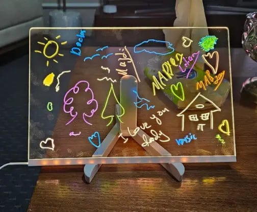 Customer photo review of LumiDraw™ Pizarra Led Mágica