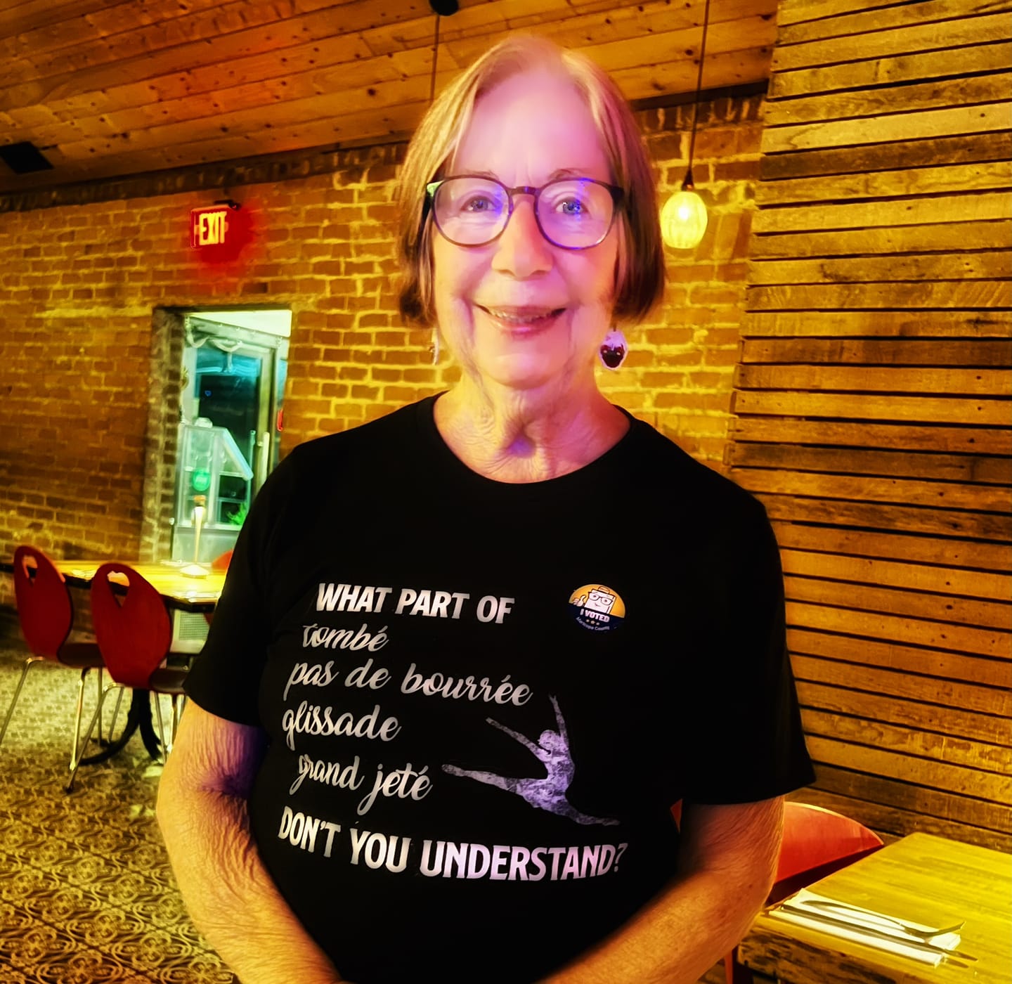 Customer photo review of What Part Of Tombe T-shirt