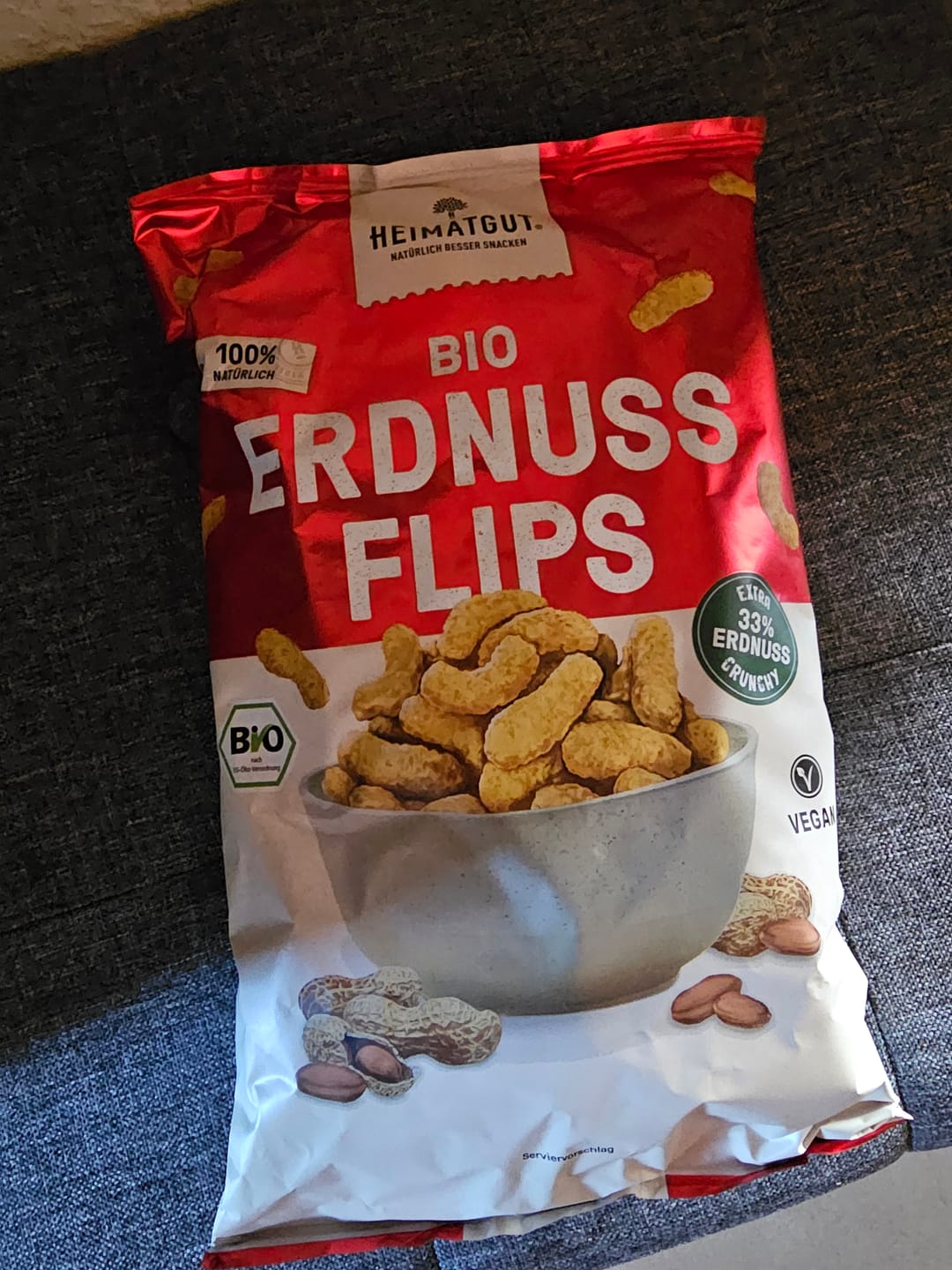 Customer photo review of Bio Erdnussflips