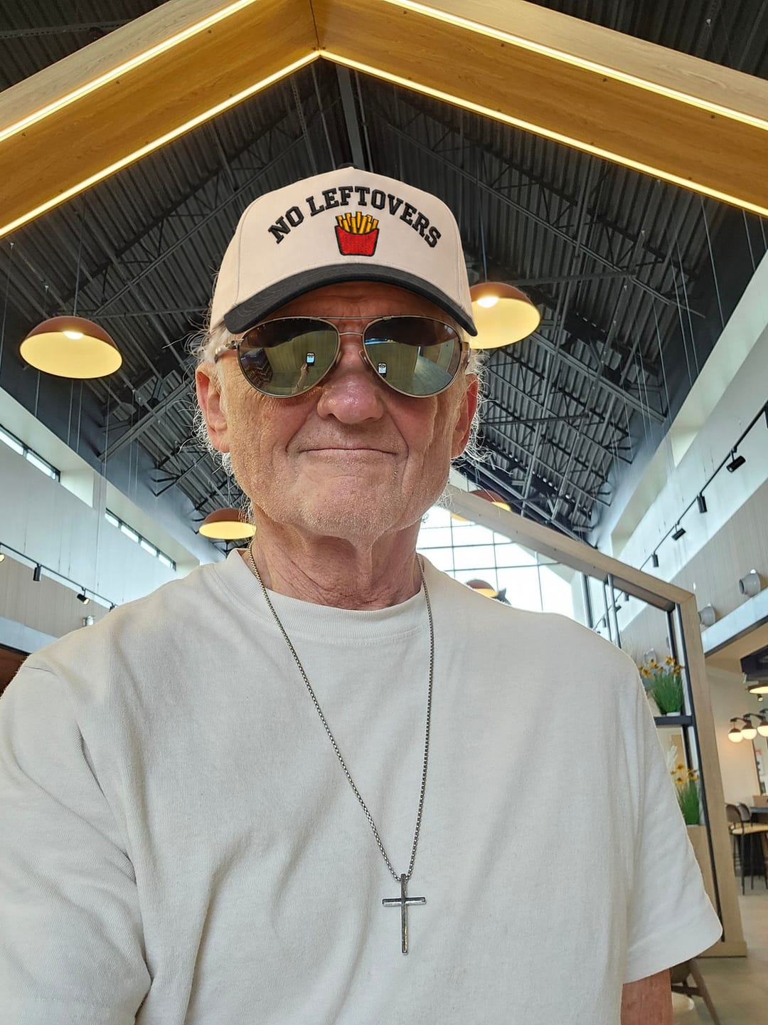 Customer photo review of Personalized Snapback Hat - Custom Text Embroidered Snapback Hat