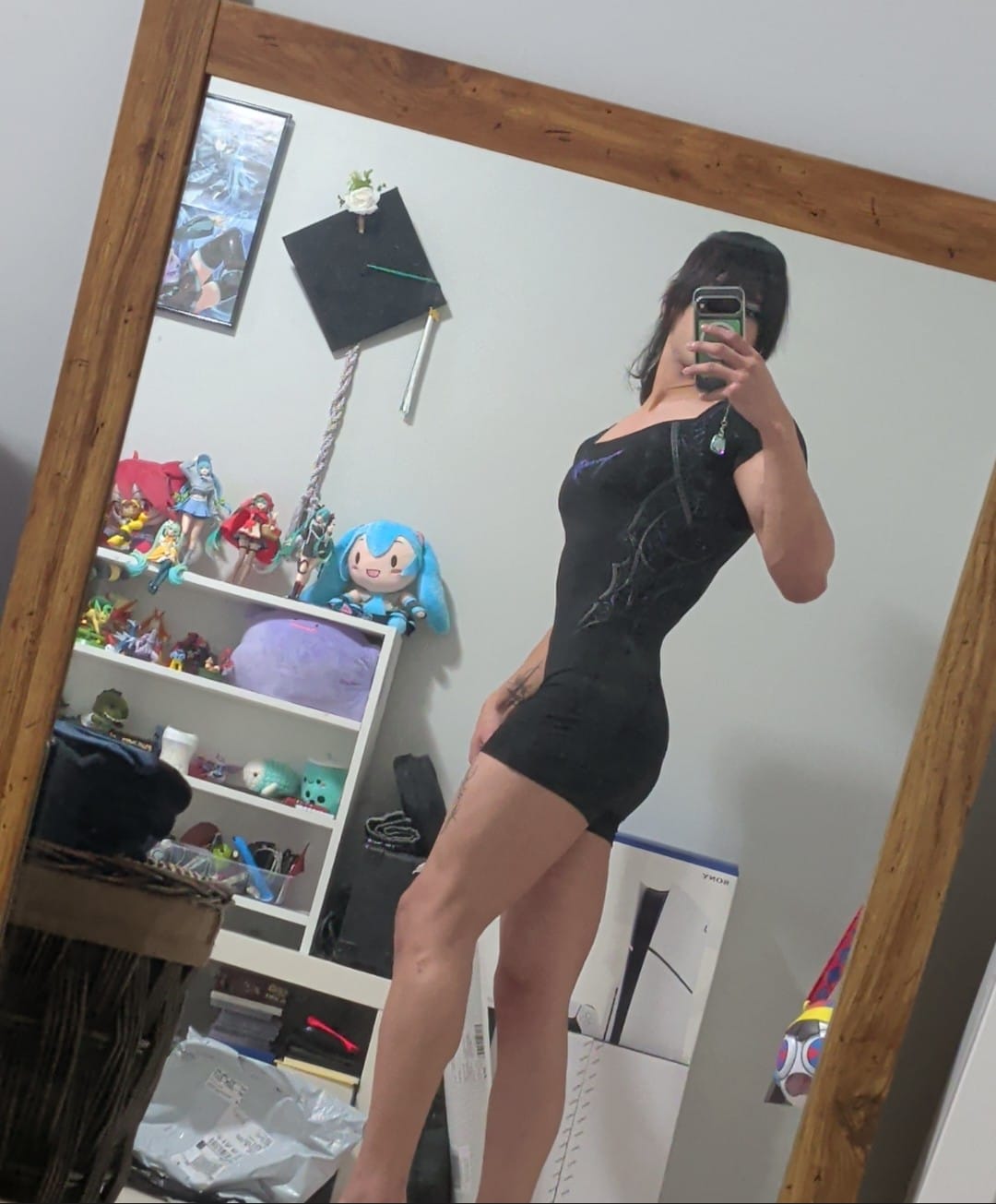 Customer photo review of Women's Soulbane Void Tech™ Short Sleeve Bodysuit [VOID BLACK]