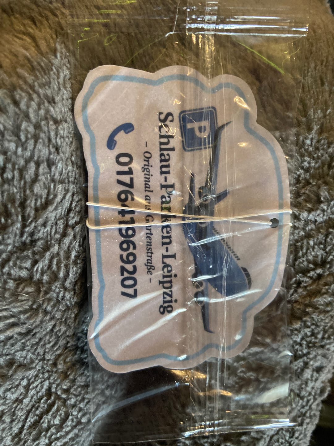Customer photo review of Duftbäume mit deinem Logo