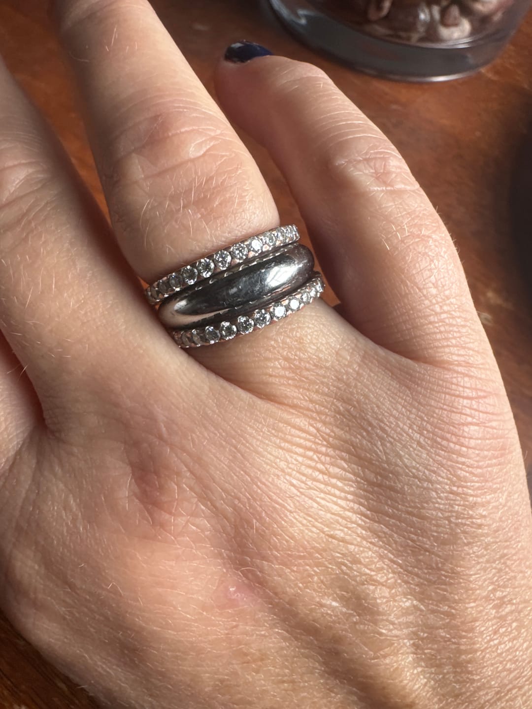 Customer photo review of Leilani Dome Ring (Bundle)