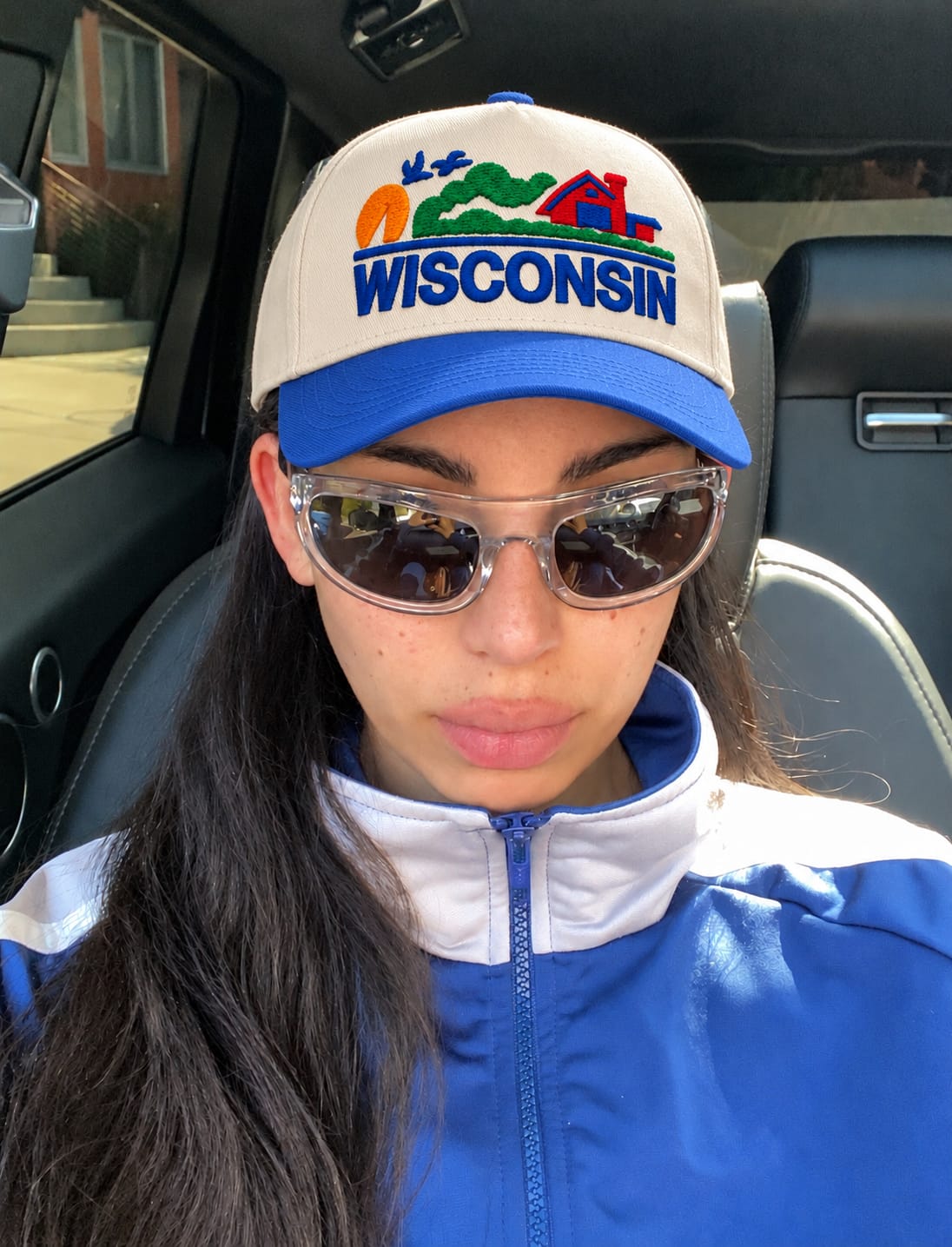 Customer photo review of Retro Wisconsin Snapback Hat - Vintage State Pride Snapback Hat