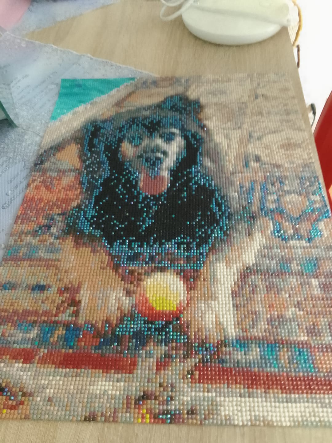 Customer photo review of Diamond Painting eigenes Bild – Personalisiertes 5D Foto Motiv