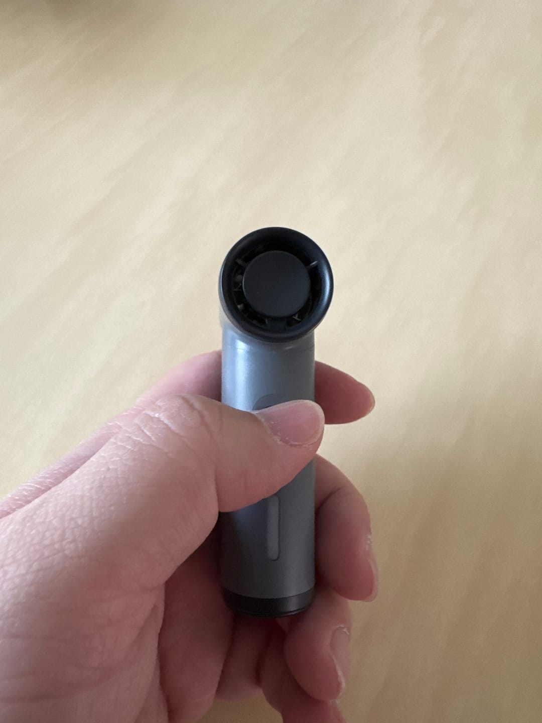 Customer photo review of NEF Nano - Palm-Sized High-Speed Handheld Fan