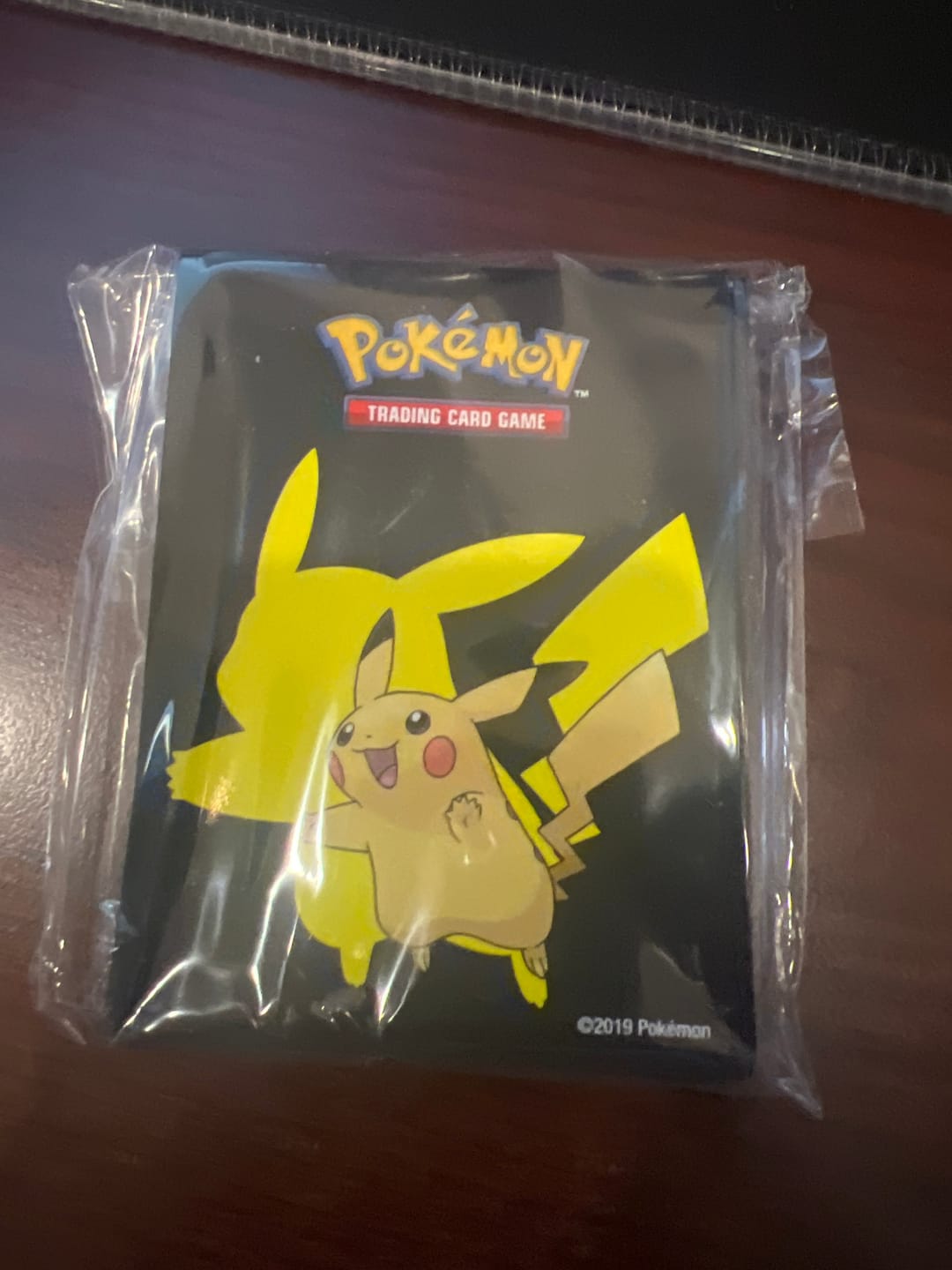 Customer photo review of Ultra Pro Sleeves Pokemon 2019 Pikachu 65ct
