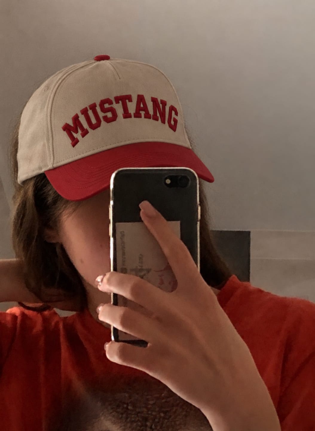 Customer photo review of Personalized Snapback Hat - Custom Text Embroidered Snapback Hat
