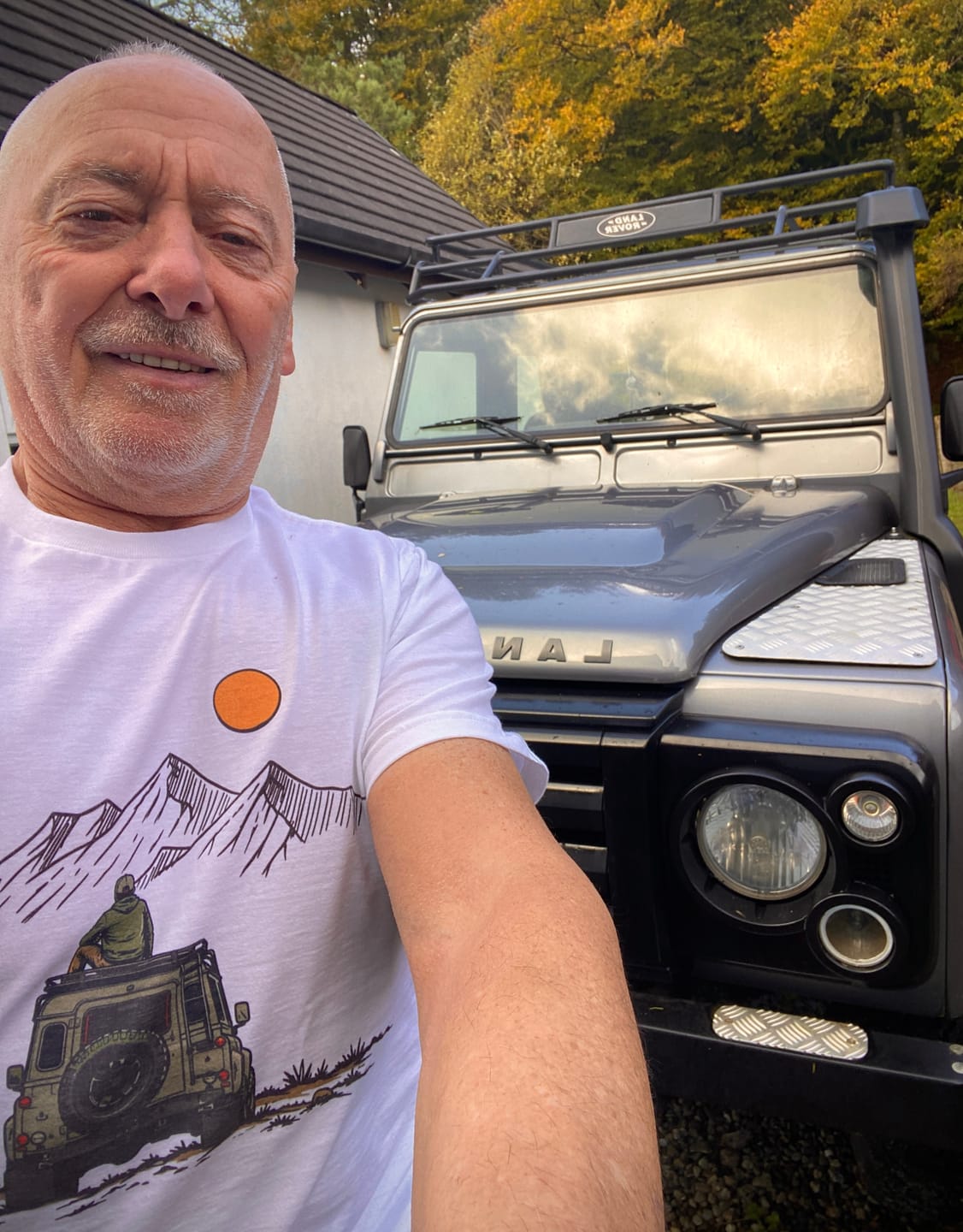 Customer photo review of Me & Landie T-Shirt