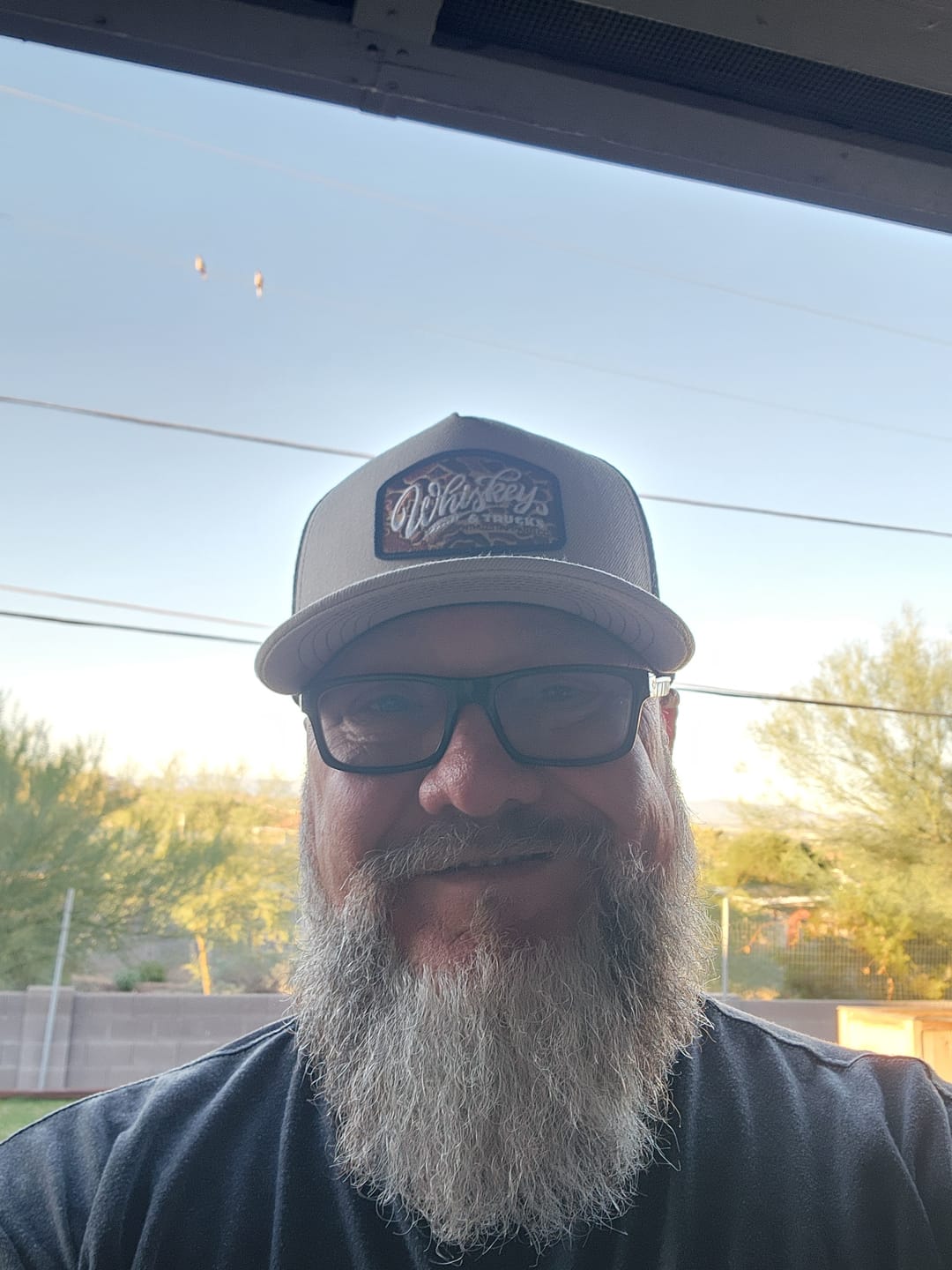 Customer photo review of Whiskey & Trucks Trucker Hat