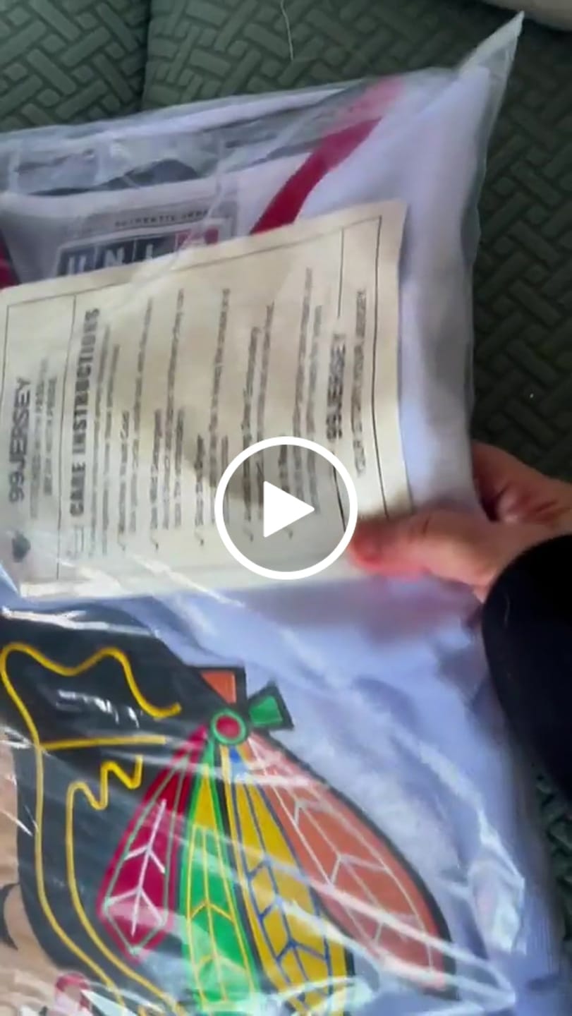 Customer video review of Eway Clark Griswold #00 Christmas Vacation Hockey Jersey (White)