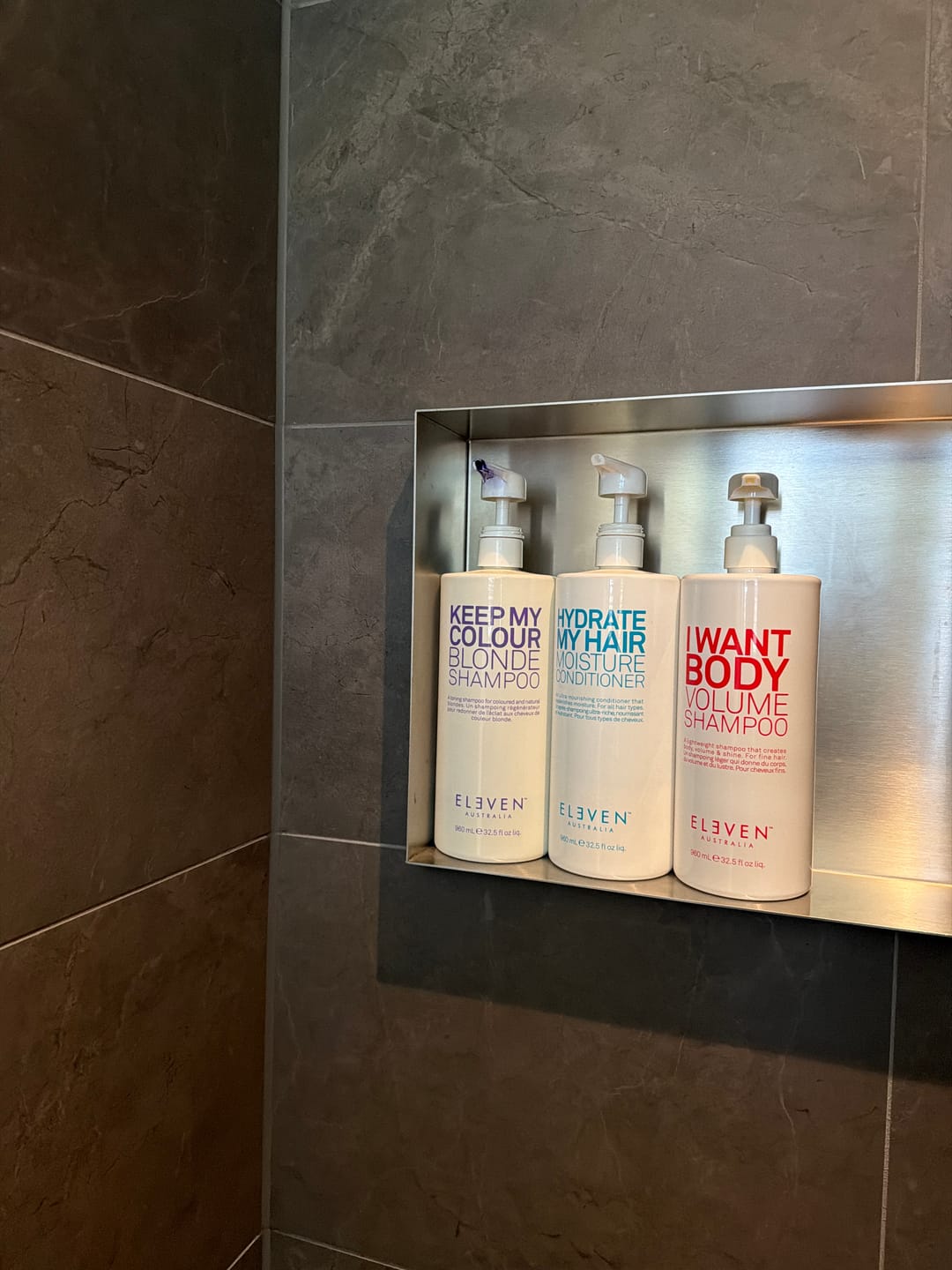 Customer photo review of I Want Body Volume Shampoo