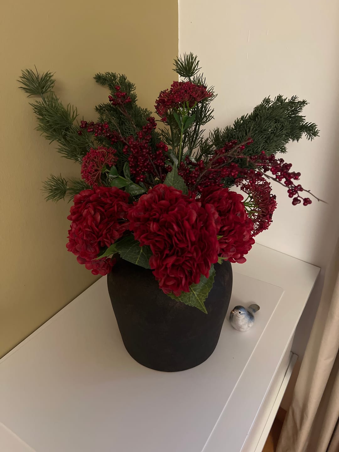 Customer photo review of Elara vaas - Donkerbruin