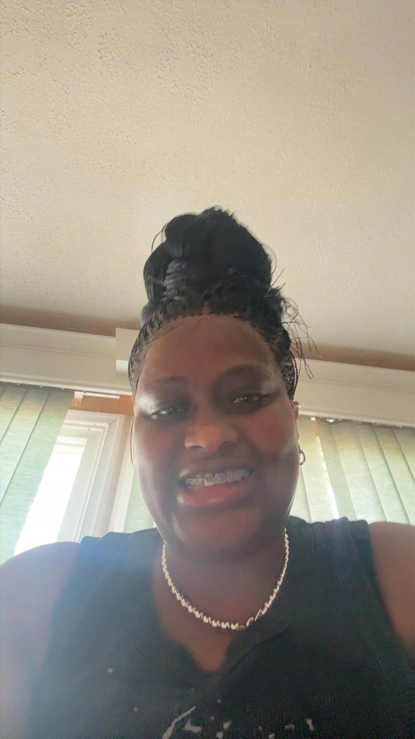 Customer photo review of Mica - Micro Senegalese Twist Pre Bleached Swiss HD Full Lace Knotless Braids Wig 799 Strands
