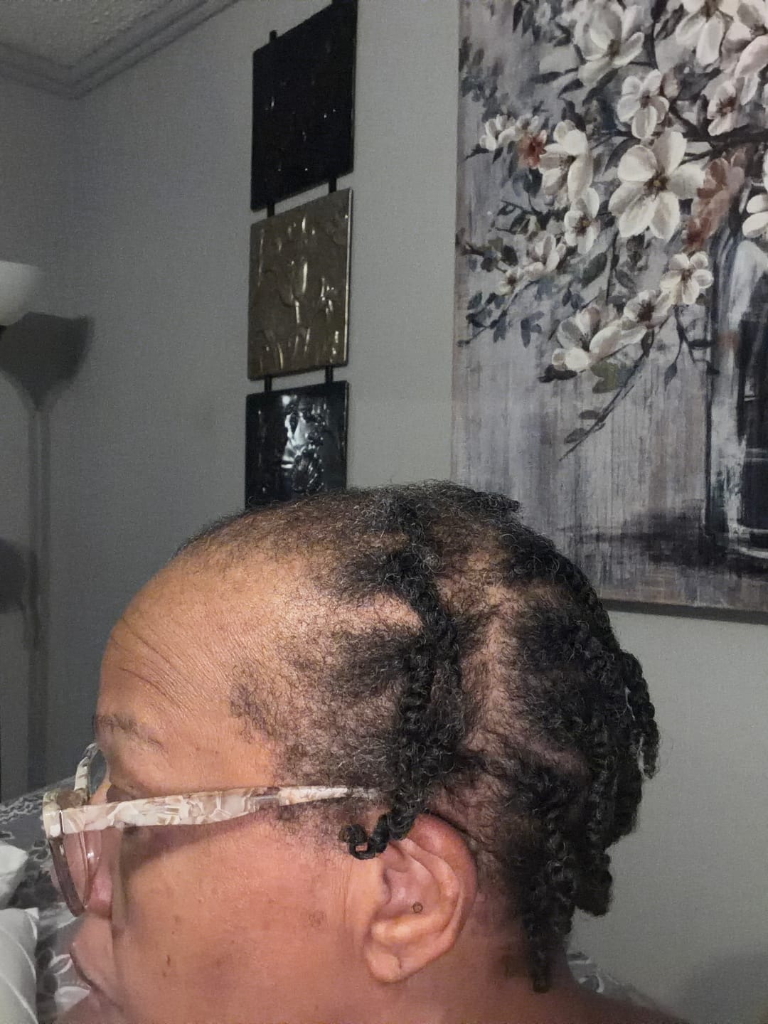 Customer photo review of Scalp Restoring Conditioner