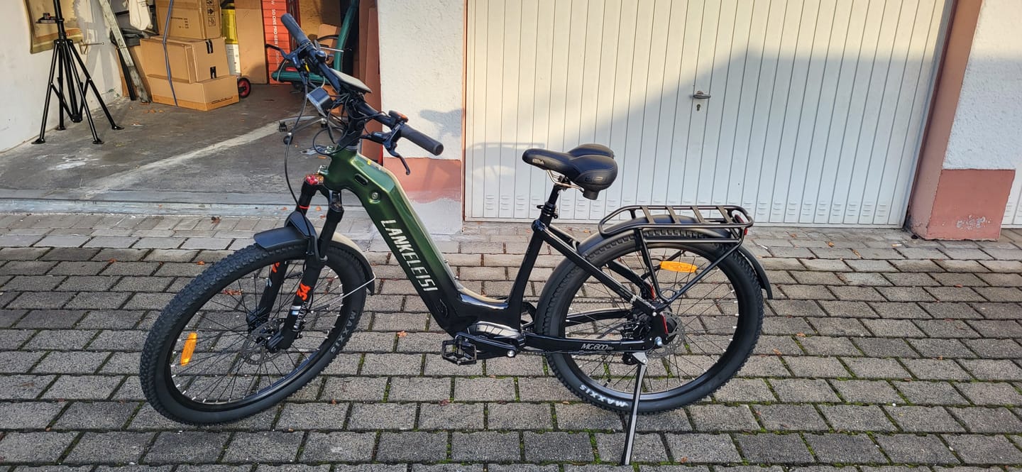 Customer photo review of Lankeleisi MG600 Lite 27.5" Trekking SUV E-bike (720Wh)