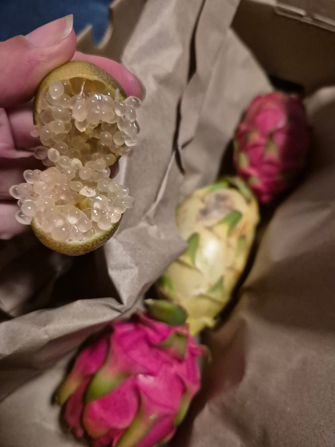 Customer photo review of Drachenfrucht gelb & weiss Bio von Salvador Rettungsaktion 2kg