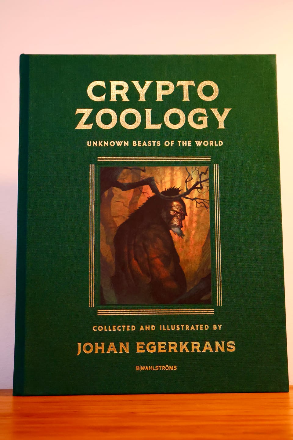 Customer photo review of PRE-ORDER: CRYPTOZOOLOGY - SIGNED BOOK & PRINT