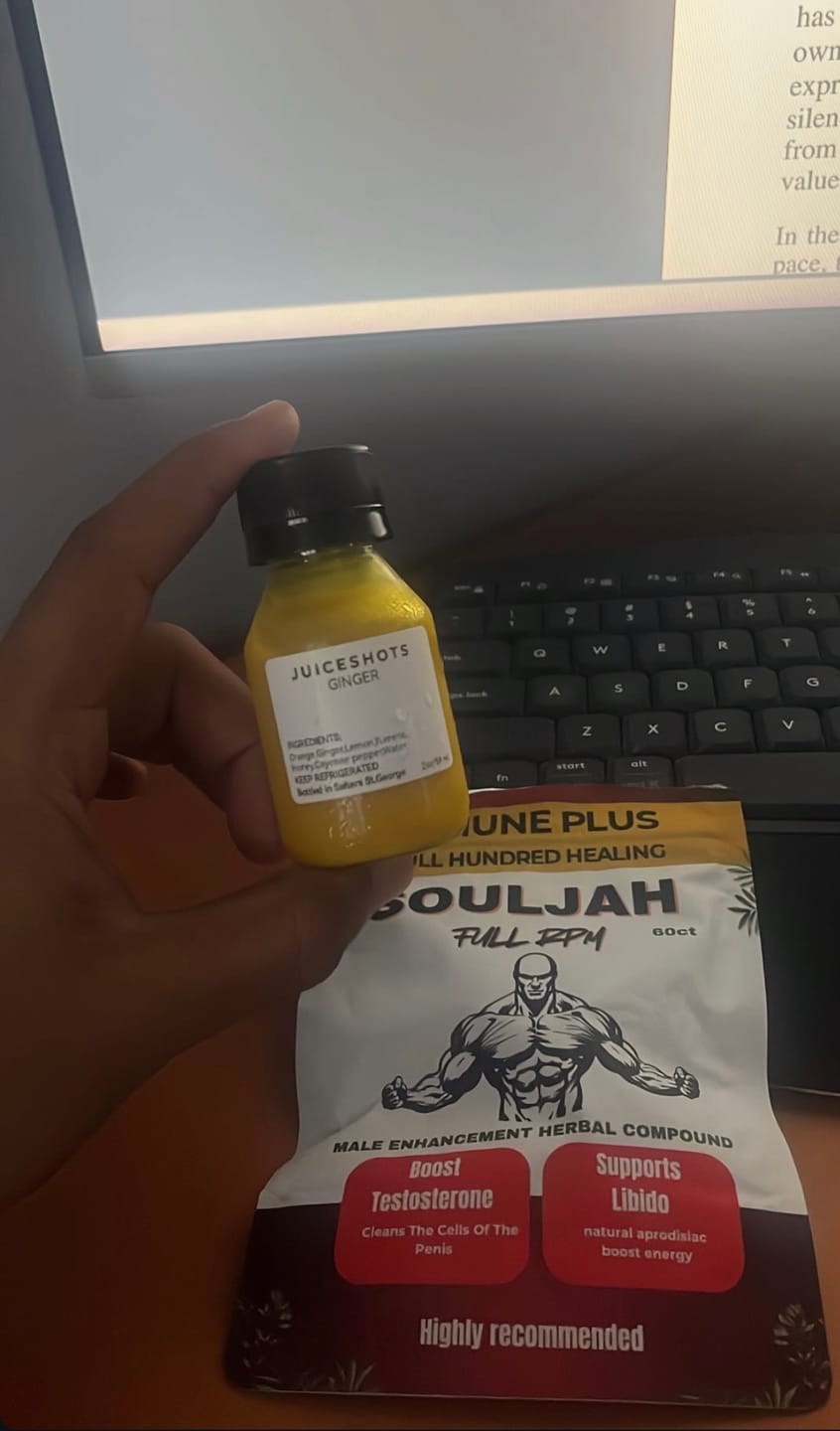 Customer photo review of SoulJah Men's Herbal Wellness Capsules | Wildcrafted Daily Blend