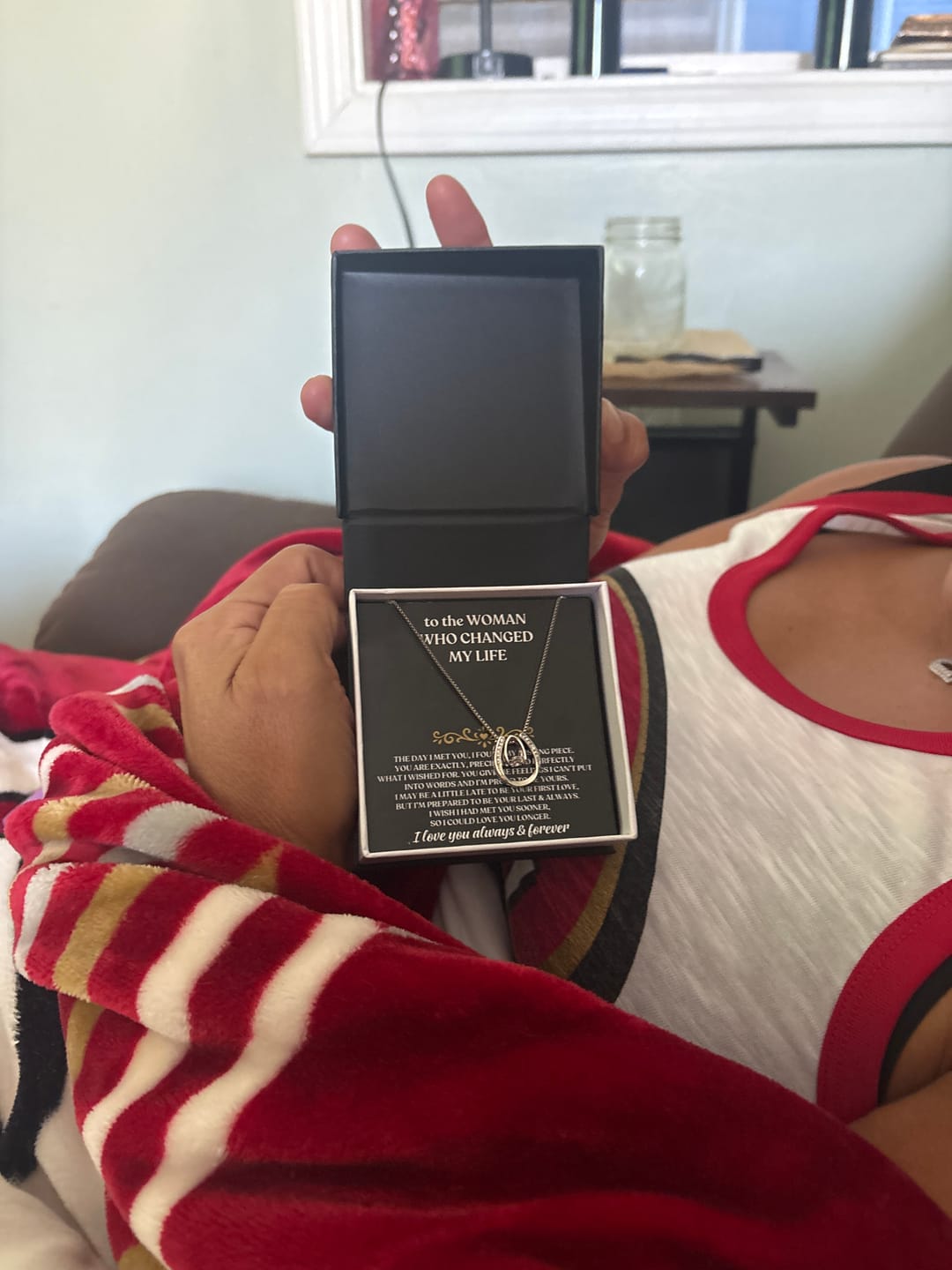 Customer photo review of To The Woman Who Changed My Life - Beautiful Gift Set - SS62V2