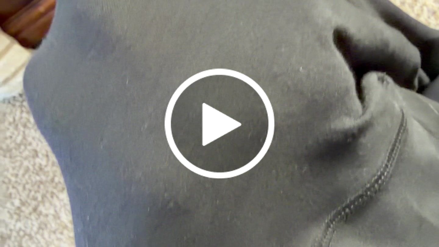 Customer video review of PureFlex Organic Cotton High Waist Leggings
