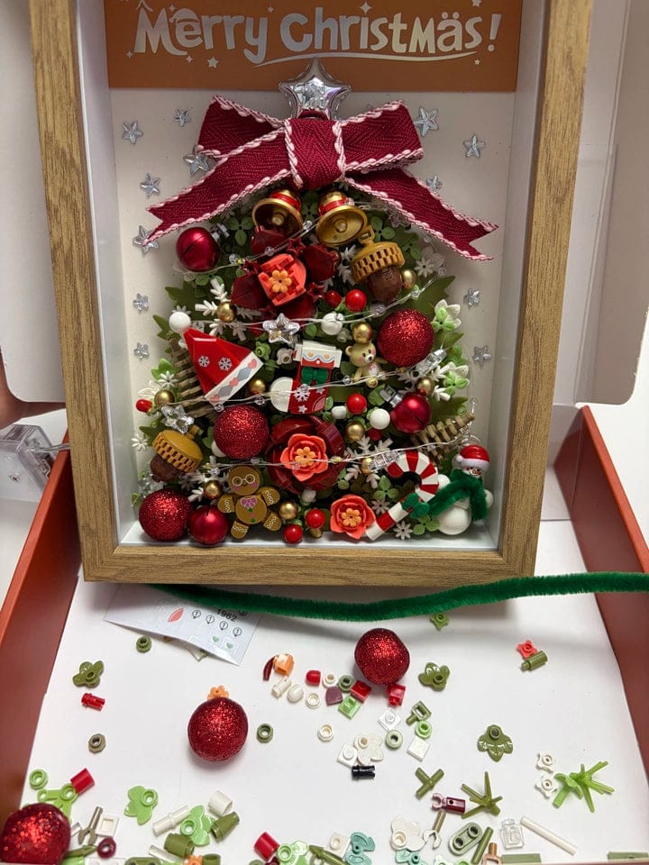 Customer photo review of Christmas Tree Photo Frame (Set 1962)