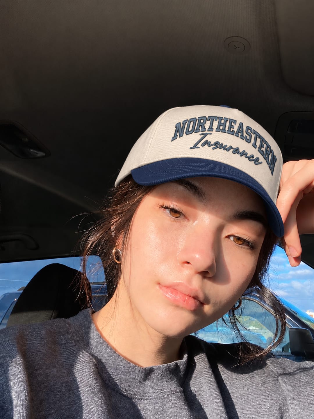 Customer photo review of Custom Snapback Hat - Personalized Upside Down Snapback Hat