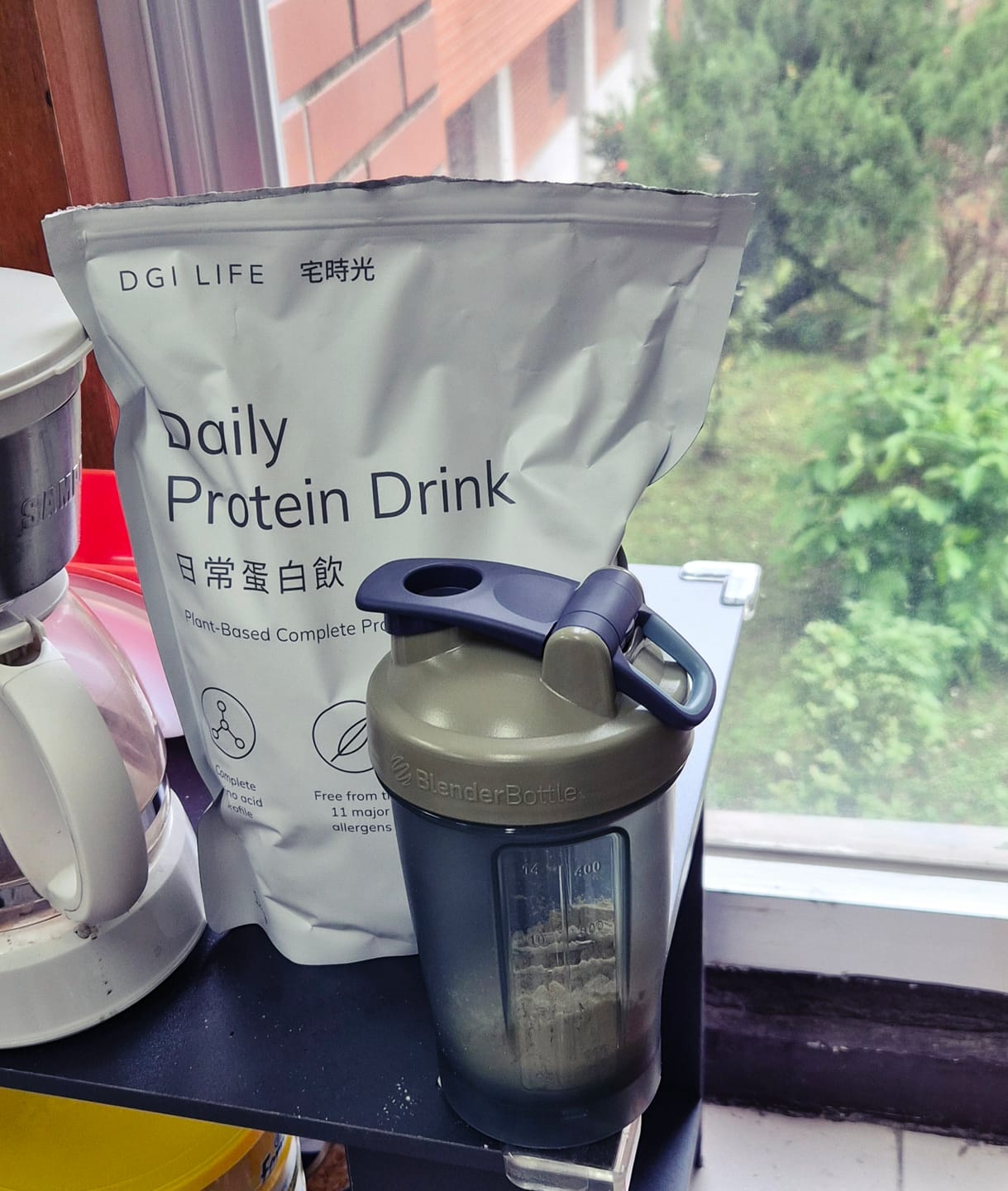 Customer photo review of 日常蛋白飲｜植物性完整蛋白粉，無乳糖、無大豆