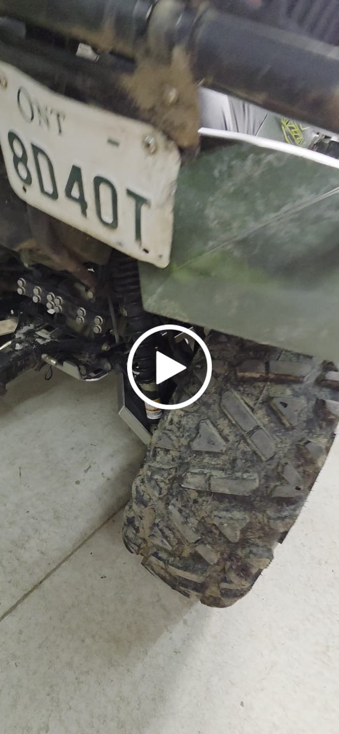 Customer video review of Full Skid Plate Kit — Yamaha Grizzly 550/700 (2007+)