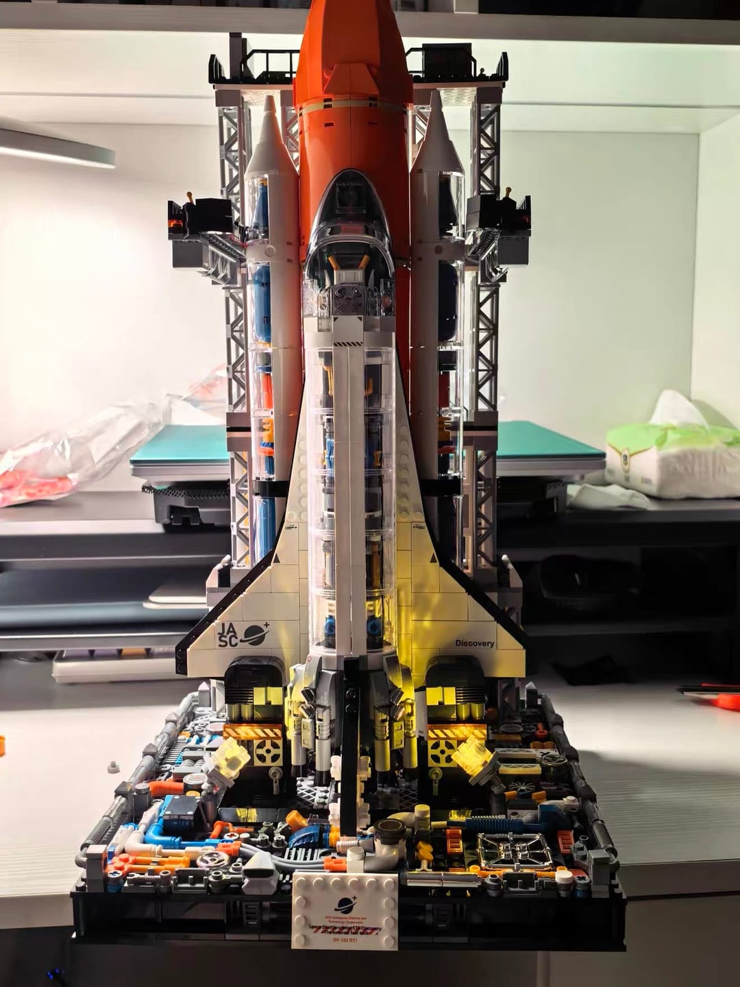 Customer photo review of Space Shuttle Building Blocks Kit 2,226 Pcs NASA-Inspired Model STEM Space Toy