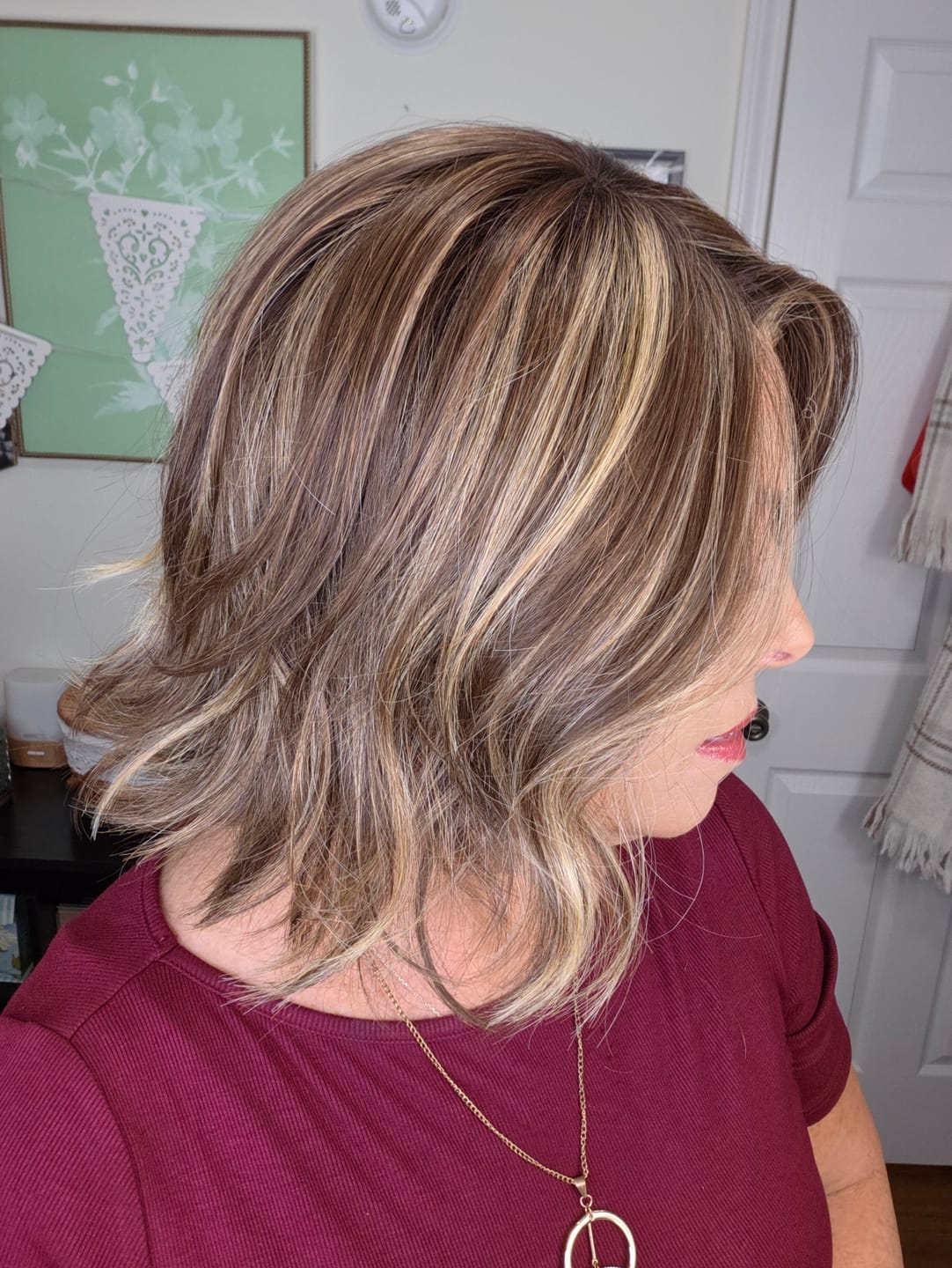Customer photo review of PEOPLE'S CHOICE - Frosted Pecan