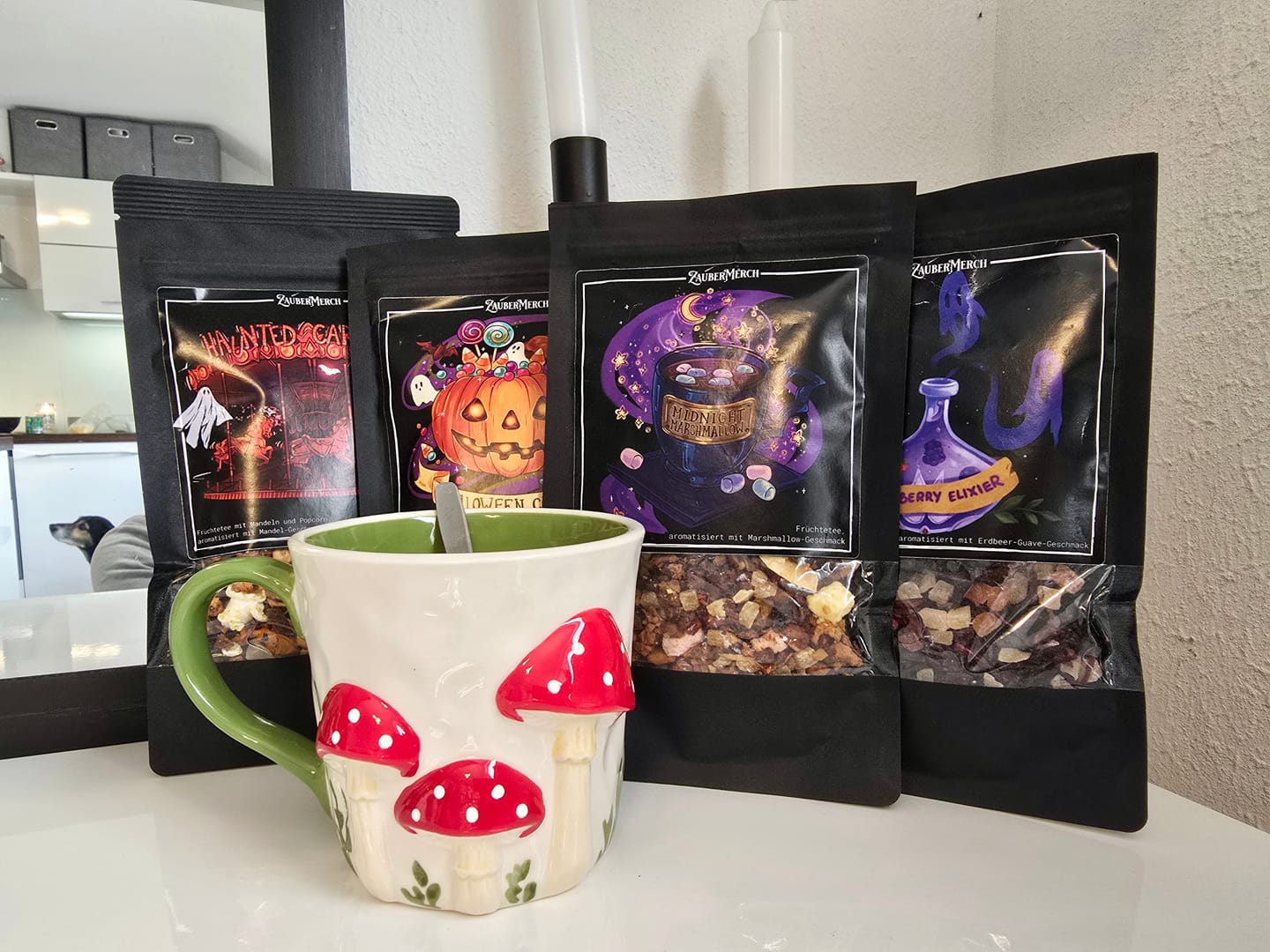 Customer photo review of Boo-Berry Elixier – Früchtetee mit intensivem Beeren Geschmack | Halloween Tee