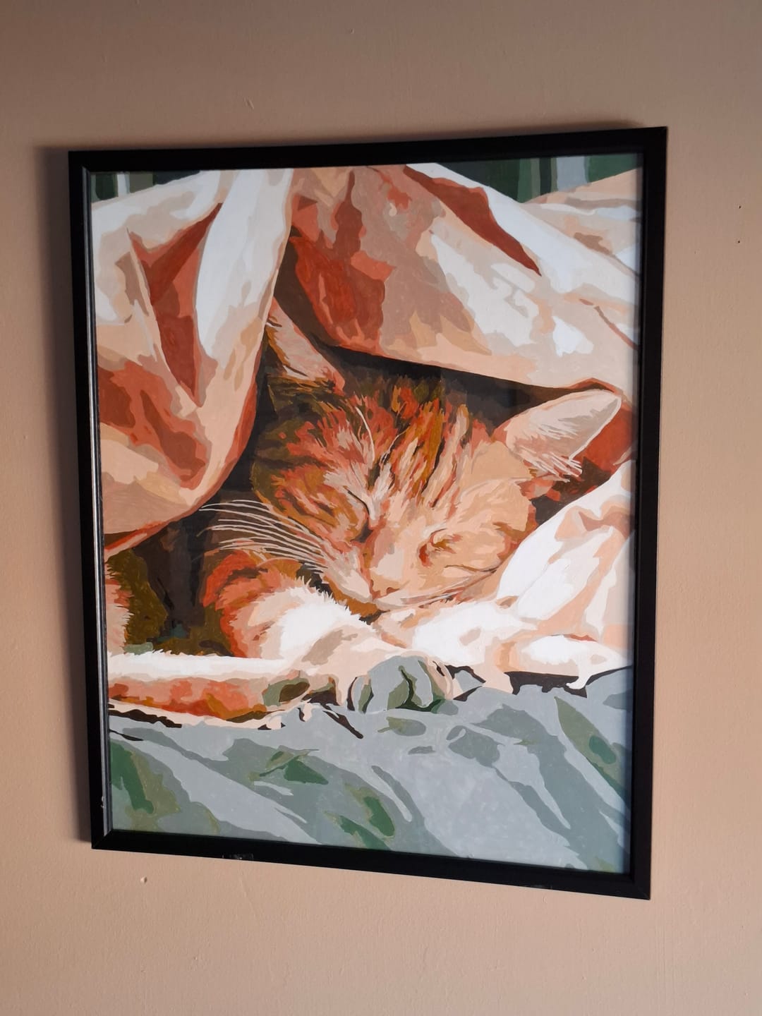 Customer photo review of Cozy Vibes | Paint by Number
