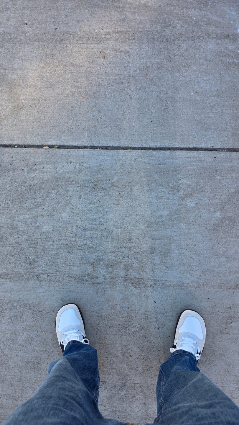 Customer photo review of Hareball - Wide Toe Sneakers