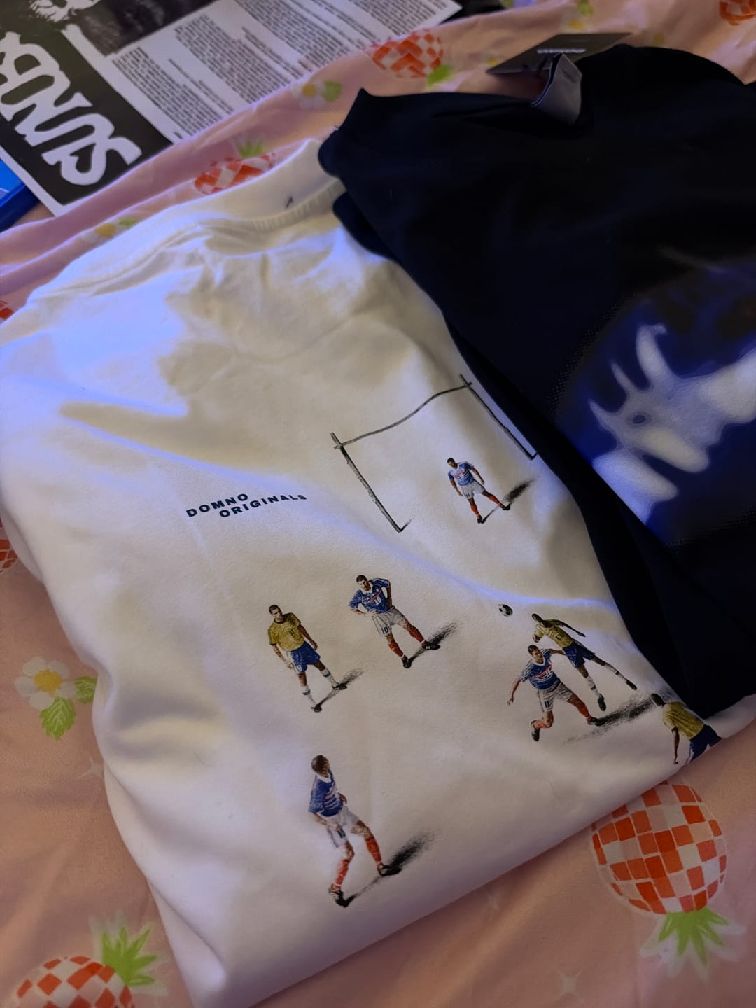 Customer photo review of Beautiful Game Tee