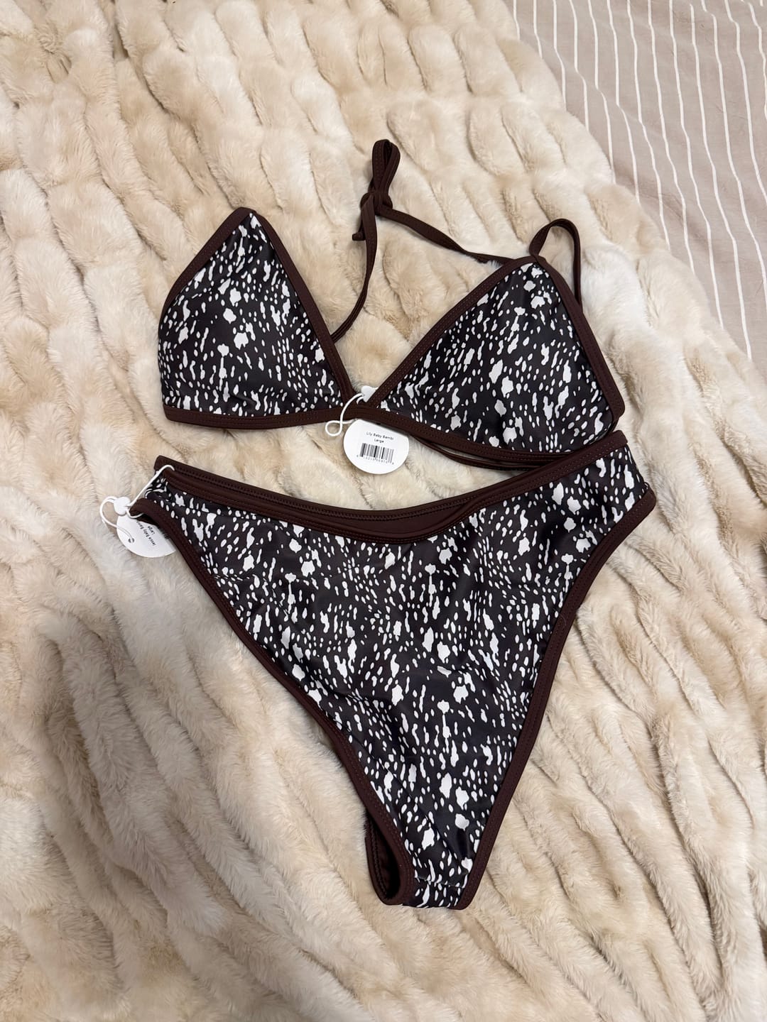 Customer photo review of JESSIE Baby Bambi Classic Bikini Bottom